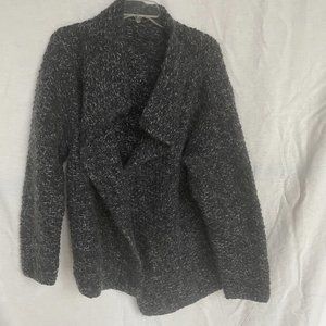 Vintage Eileen Fisher Drape Front Sweater Jacket